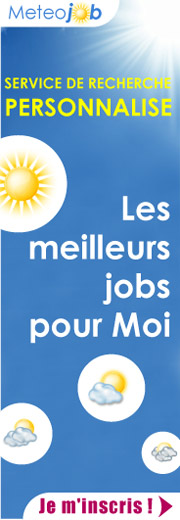 Inscrivez-vous à MeteoJob !