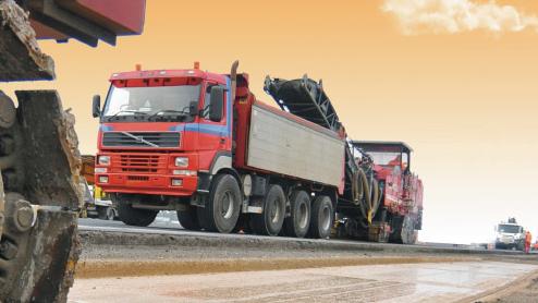 Image d'illustration du métier Chauffeur PL / SPL Travaux Publics