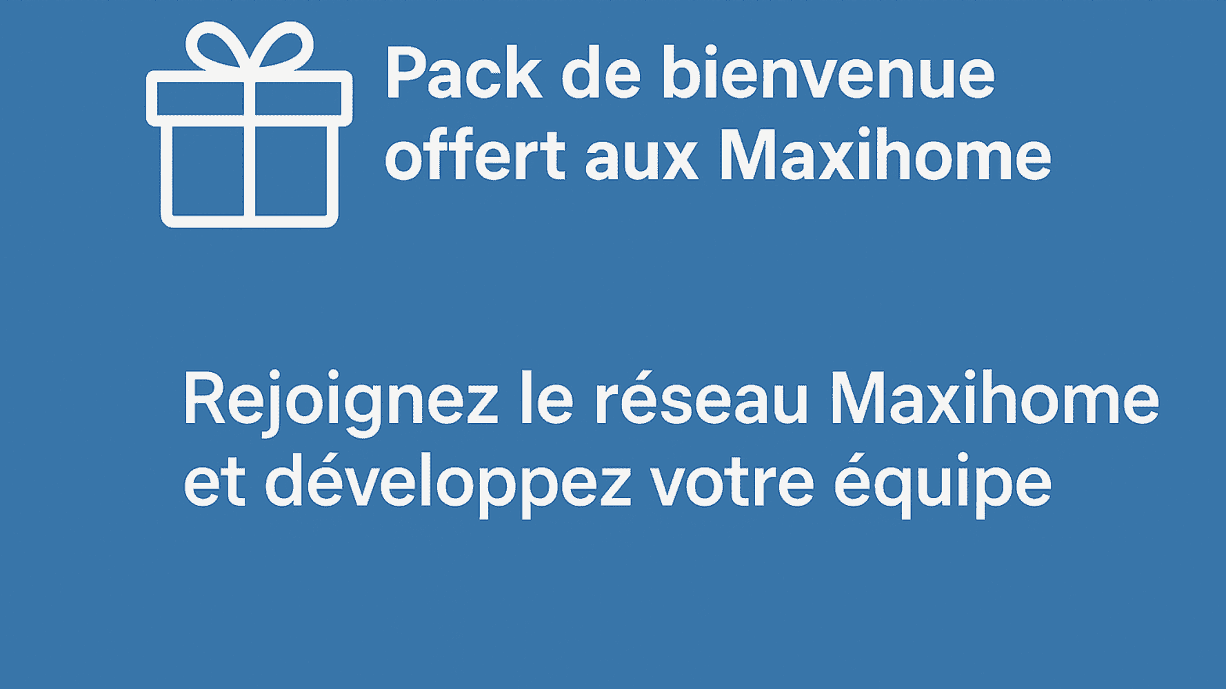 Image d'illustration de l'actualité Pack de bienvenue offert aux mandataires