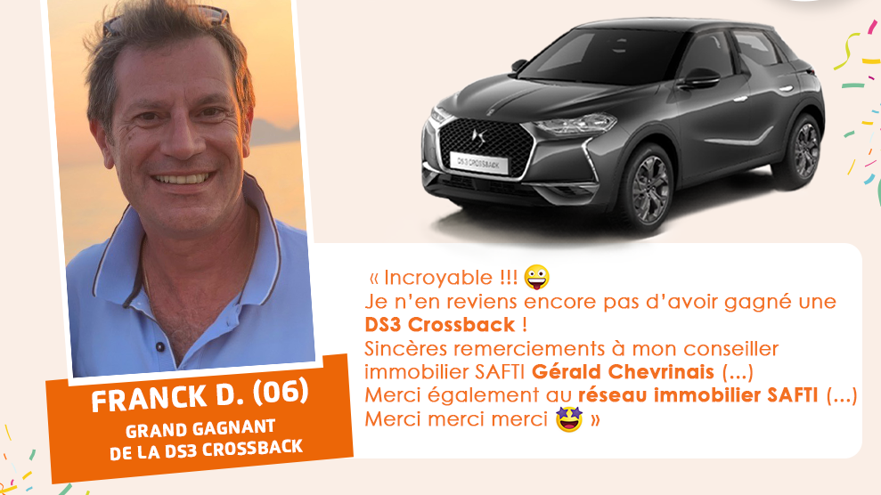 Image d'illustration de l'actualité Les heureux gagnants du Grand Jeu Clients 10 ans SAFTI