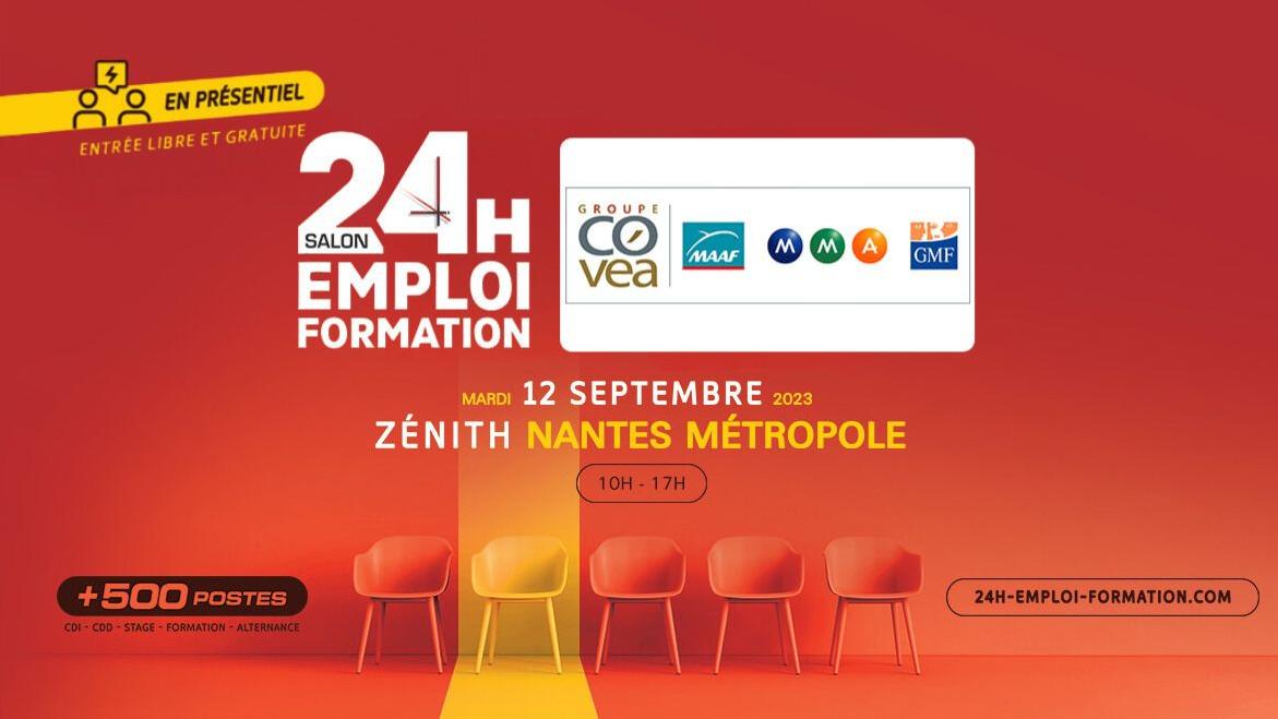 Image d'illustration de l'actualité Le groupe Covéa (MAAF, MMA, GMF) participe aux 24h pour l'Emploi et la Formation