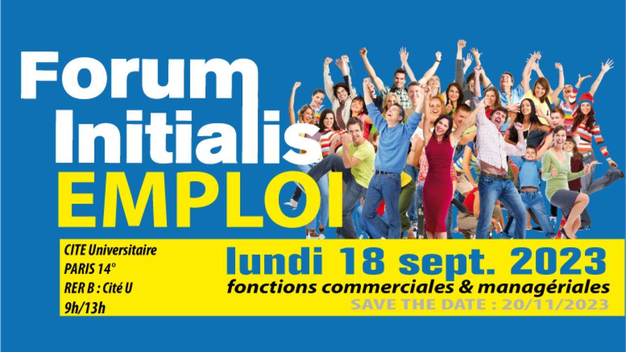 Image d'illustration de l'actualité Vous recherchez un nouveau poste ? Retrouvez-nous au Forum Initialis Emploi !