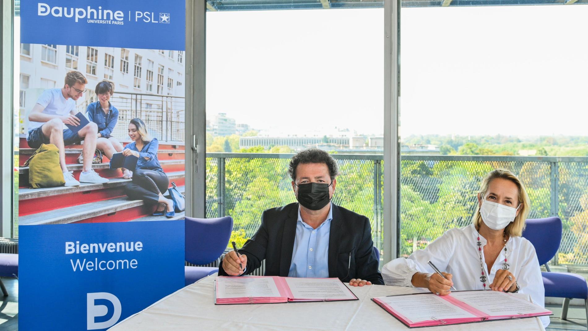 Image d'illustration de l'actualité Covéa renouvelle son partenariat avec l’Université Paris Dauphine-PSL
