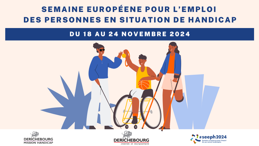 Image d'illustration de l'actualité SEEPH 2024 : DERICHEBOURG Intérim et Recrutement s’engage pour l’inclusion !