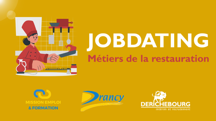 Image d'illustration de l'actualité Jobdating spécial Métiers de la Restauration à Drancy !