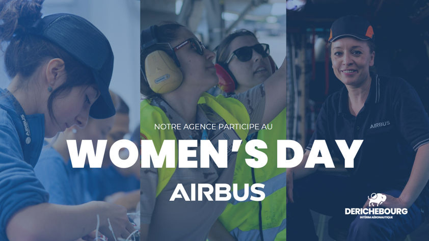 Image d'illustration de l'actualité DERICHEBOURG Intérim Aéronautique Toulouse au Women's Day d'Airbus !