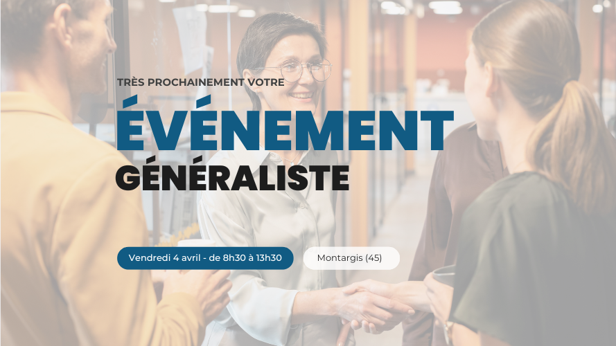 Image d'illustration de l'actualité RDV au Forum Objectif Emploi à Château-Landon !