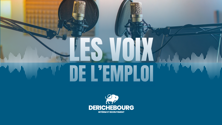 Image d'illustration de l'actualité Derichebourg Intérim et Recrutement lance son podcast : Les Voix de l'Emploi