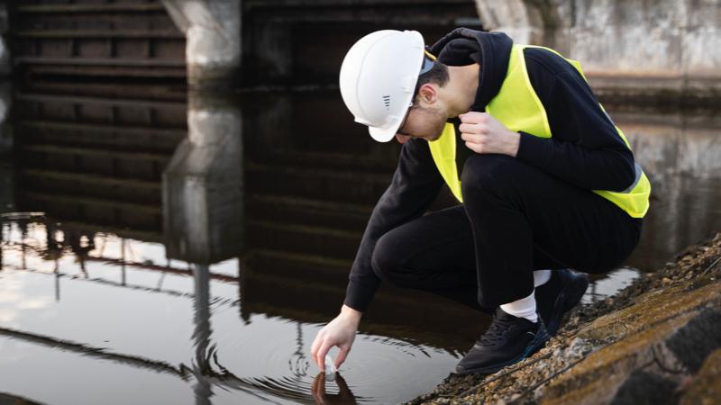 Image d'illustration du métier Le métier de technicien d'études eaux et environnement