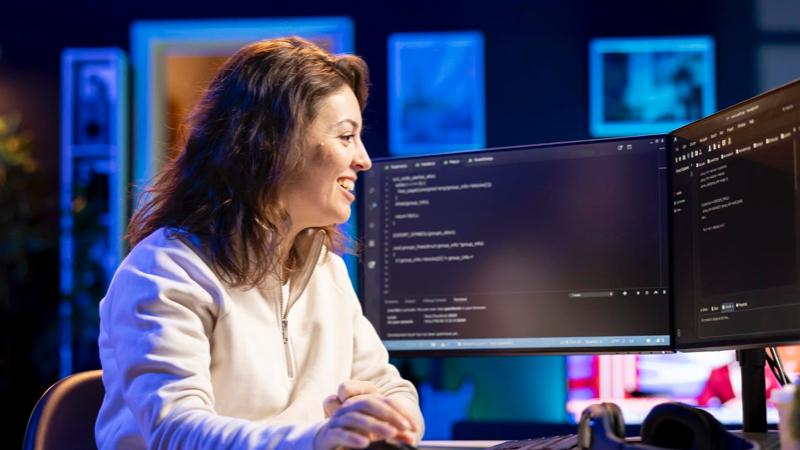 Image d'illustration du métier LE MÉTIER DE DÉVELOPPEUR DE LOGICIELS INFORMATIQUES