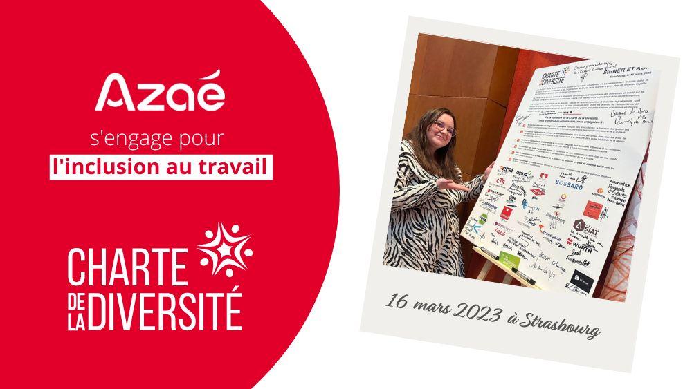 Image d'illustration de l'actualité Azaé signe la Charte de la diversité