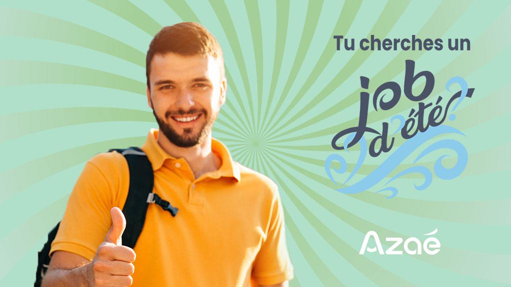 Image d'illustration de l'actualité Azaé recrute des jeunes en job d’été !