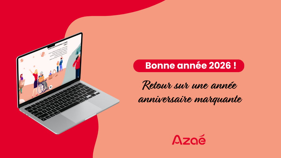 Image d'illustration de l'actualité Azaé vous souhaite une belle année 2026 : une étape inspirante pour le groupe