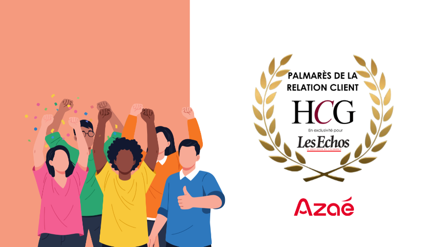 Image d'illustration de l'actualité Azaé dans un groupe récompensé au Palmarès de la Relation Client 2026
