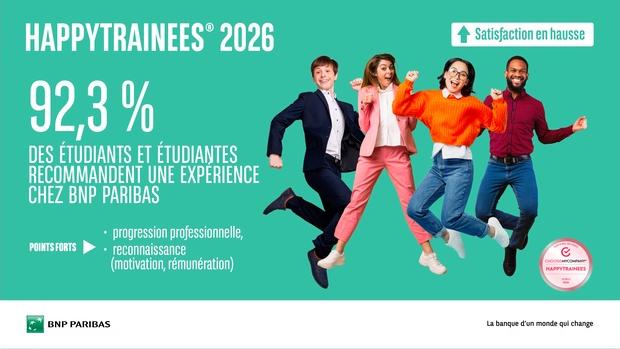 Image d'illustration de l'actualité BNP Paribas, la destination n°1 pour les talents de la banque