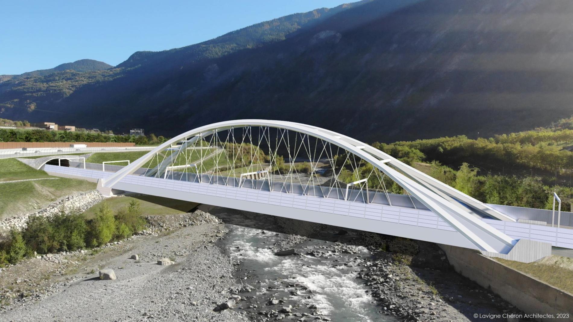 Image d'illustration de l'actualité Nouveau Marché - Viaduc Ferroviaire dans la plaine de Saint Jean de Maurienne 