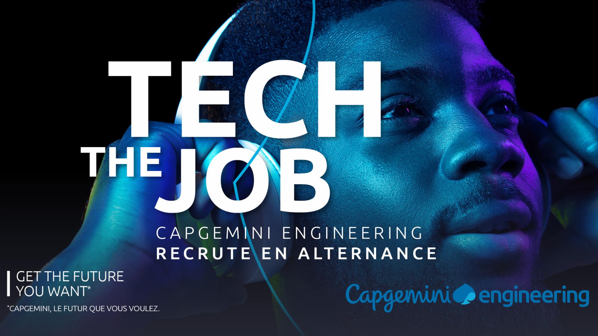 Image d'illustration de l'actualité Tech the Job et rejoins Capgemini Engineering en alternance !