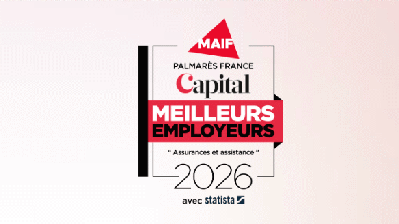 Image d'illustration de l'actualité MAIF parmi les Meilleurs Employeurs de France en 2026